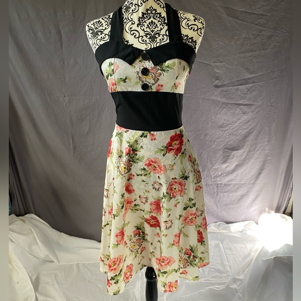 Vintage Style Floral Dress